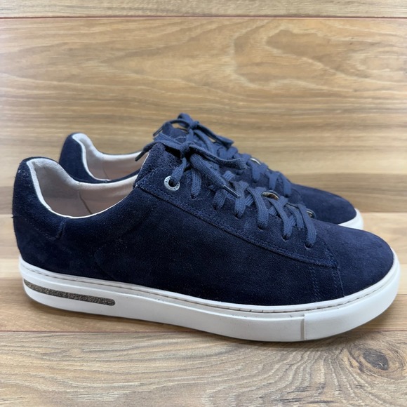 Birkenstock Shoes - Birkenstock Bend Low Womens 10 N EU 41 Navy Blue Suede Comfort Sneakers